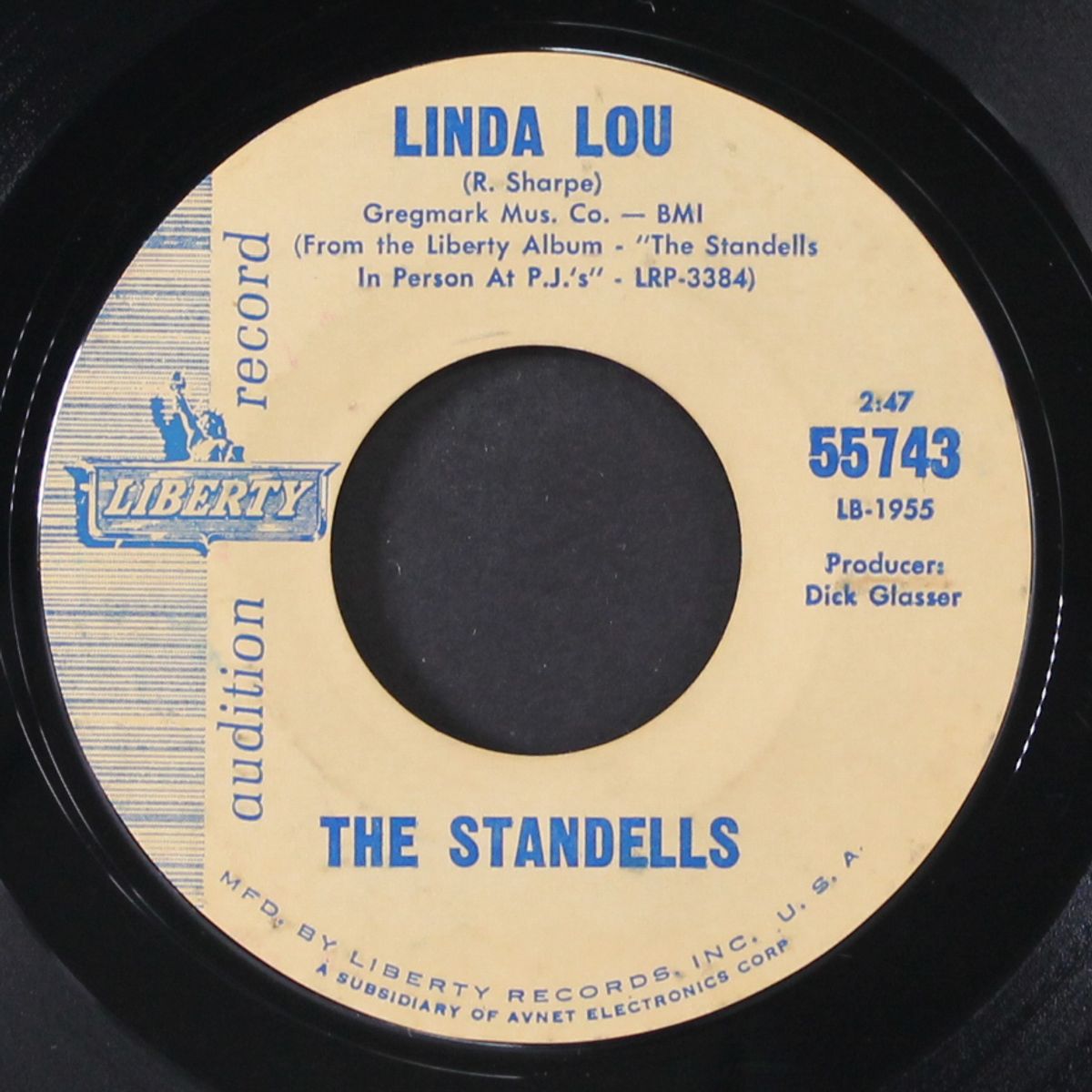so fine / linda lu by STANDELLS
