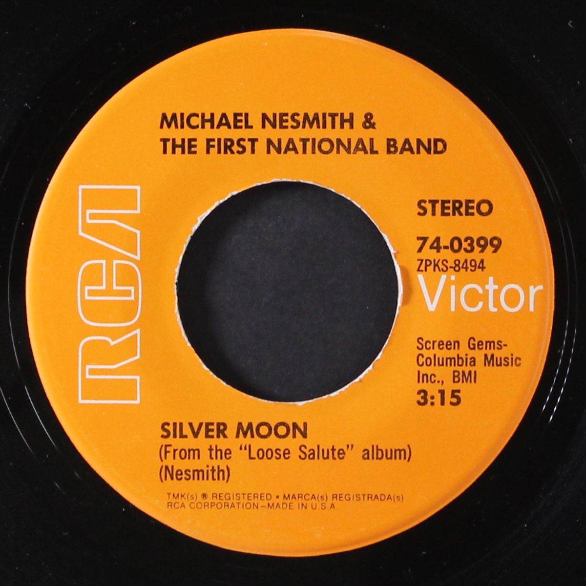 lady of the valley / silver moon by MICHAEL NESMITH & FIRST NATIONAL BAND