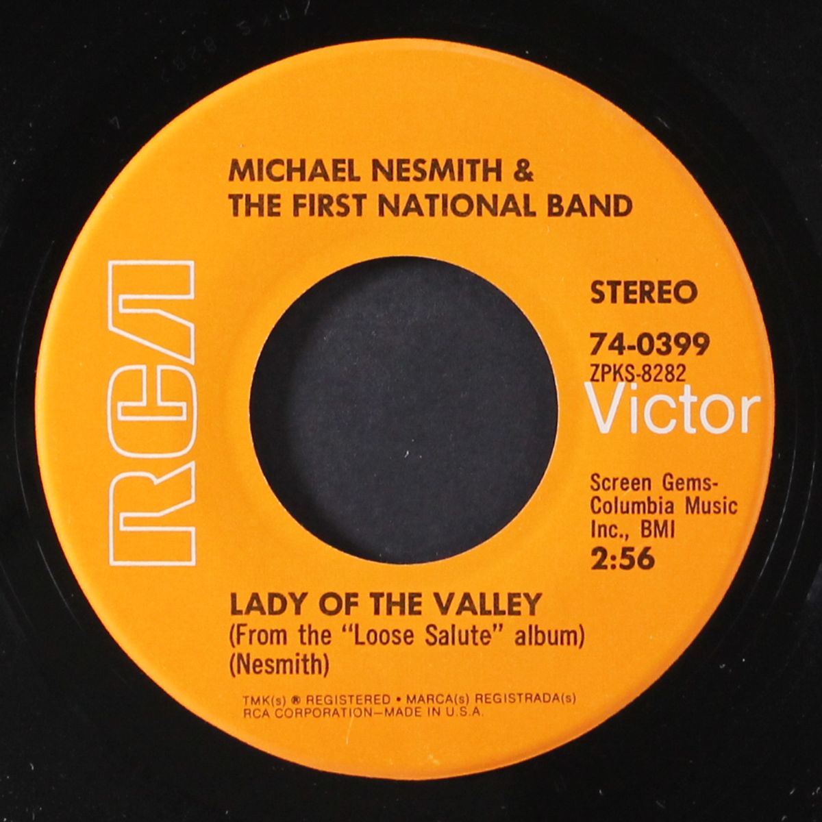 lady of the valley / silver moon by MICHAEL NESMITH & FIRST NATIONAL BAND
