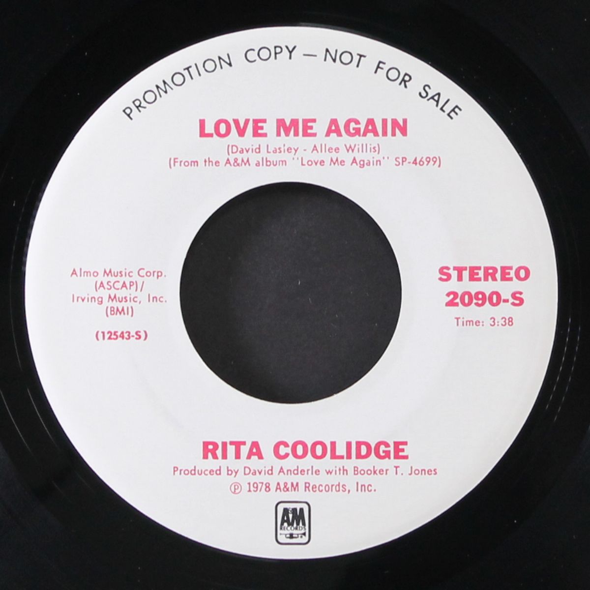 love me again / mono by RITA COOLIDGE