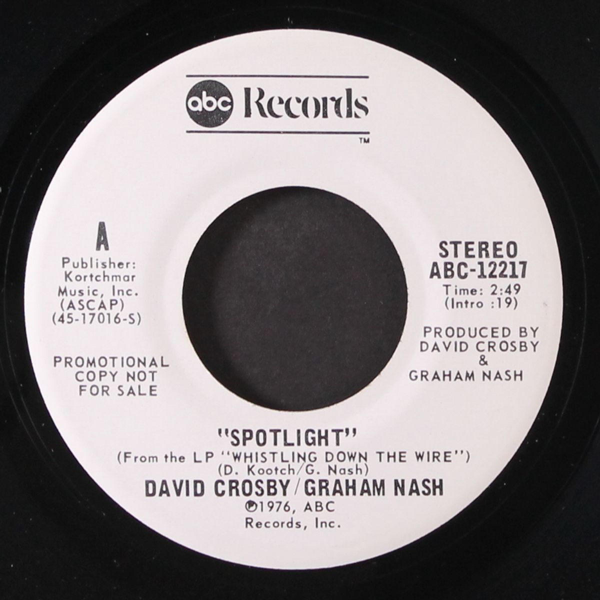 spotlight / mono by DAVID CROSBY & GRAHAM NASH