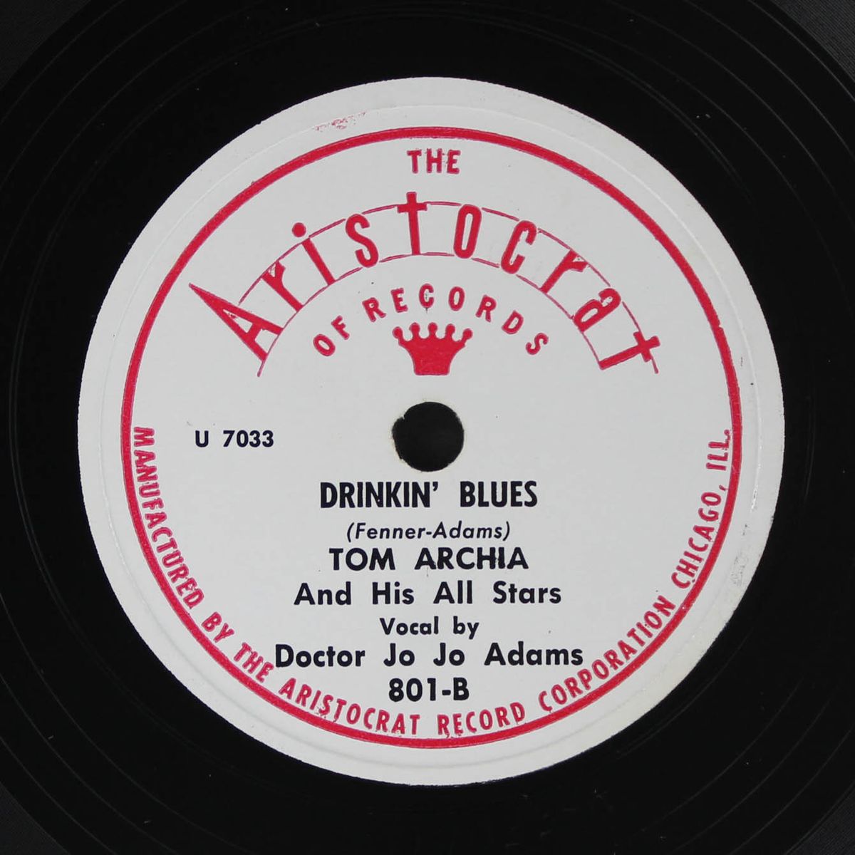 love me / drinkin' blues by TOM ARCHIA