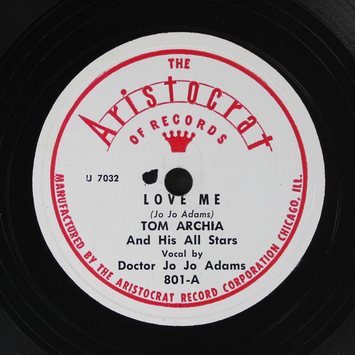 love me / drinkin' blues by TOM ARCHIA