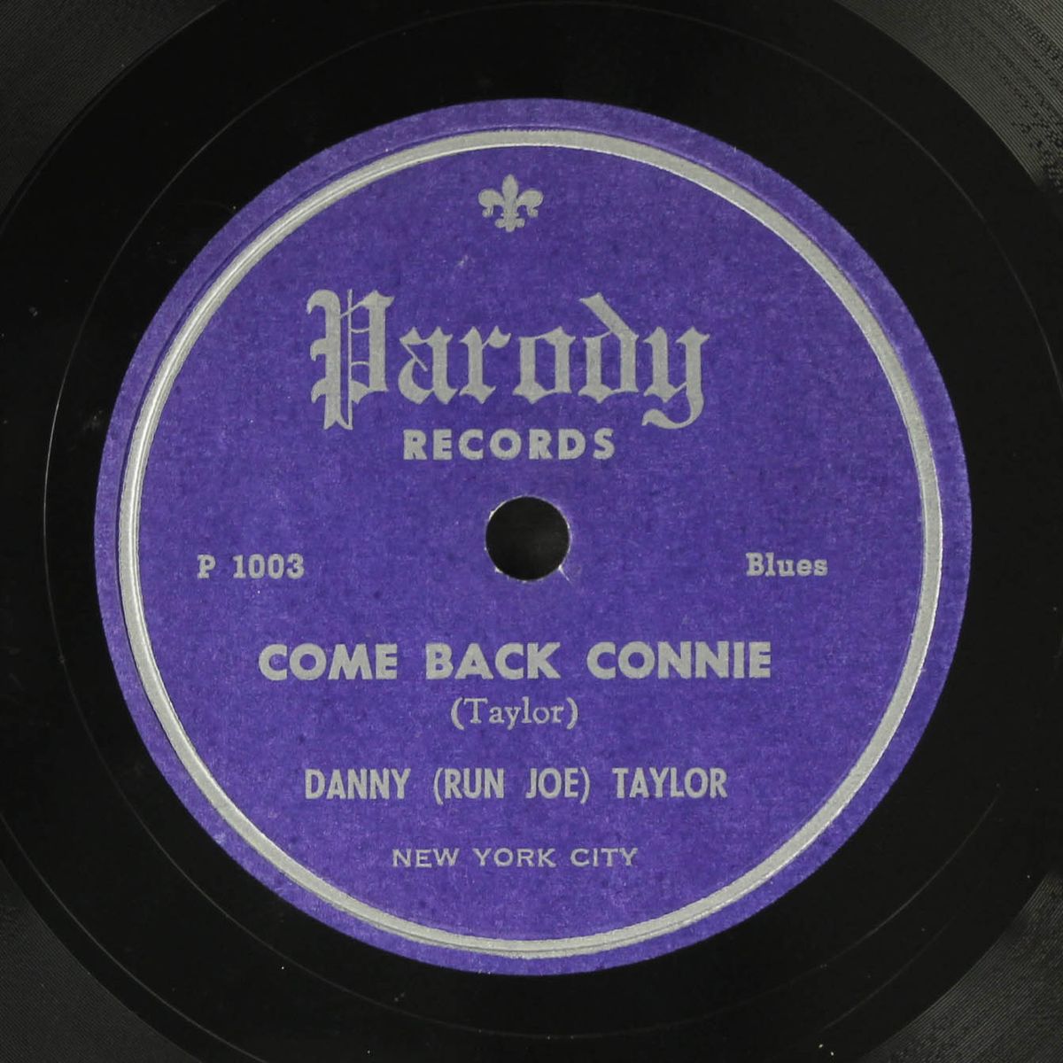 come back connie / butter beans and rice by DANNY (RUN JOE) TAYLOR