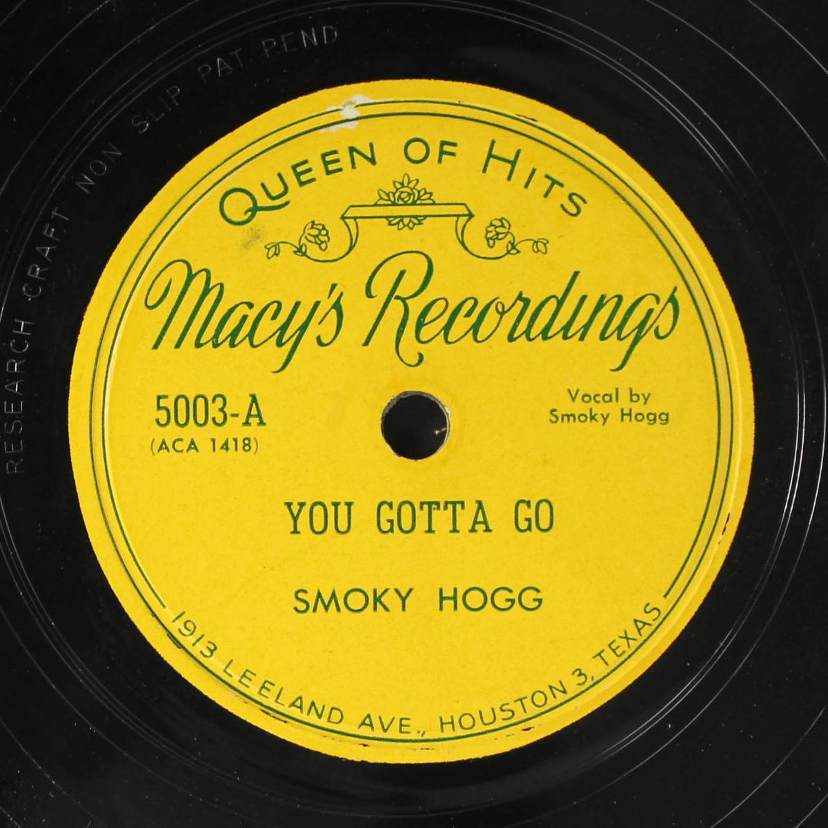 you gotta go / leaving you baby by SMOKY HOGG