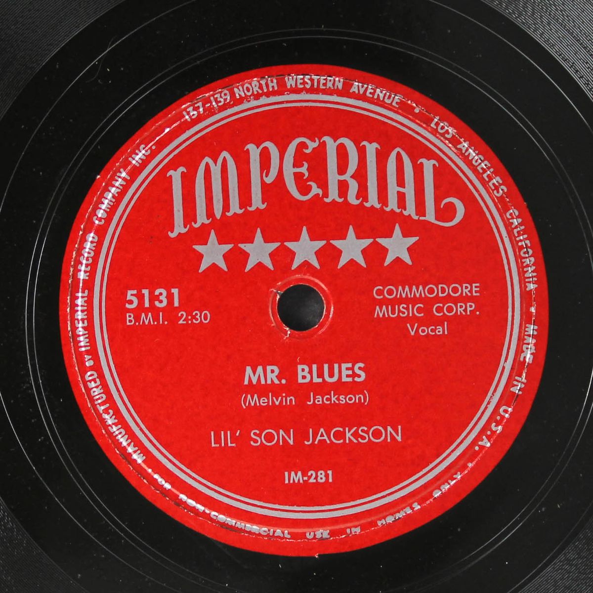 mr. blues / time changes things by LIL' SON JACKSON