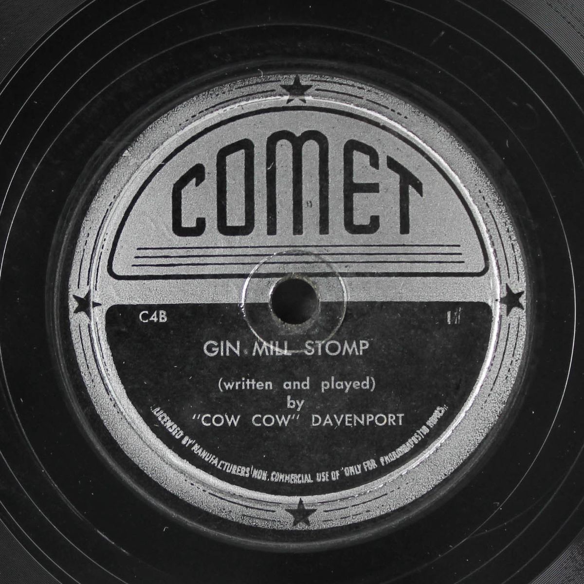 cow cow's stomp / gin mill stomp by COW COW DAVENPORT