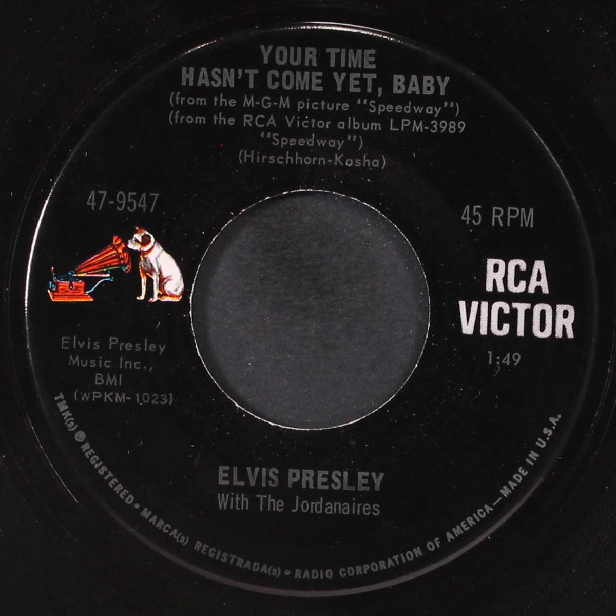 let yourself go / your time hasn't come yet baby by ELVIS PRESLEY