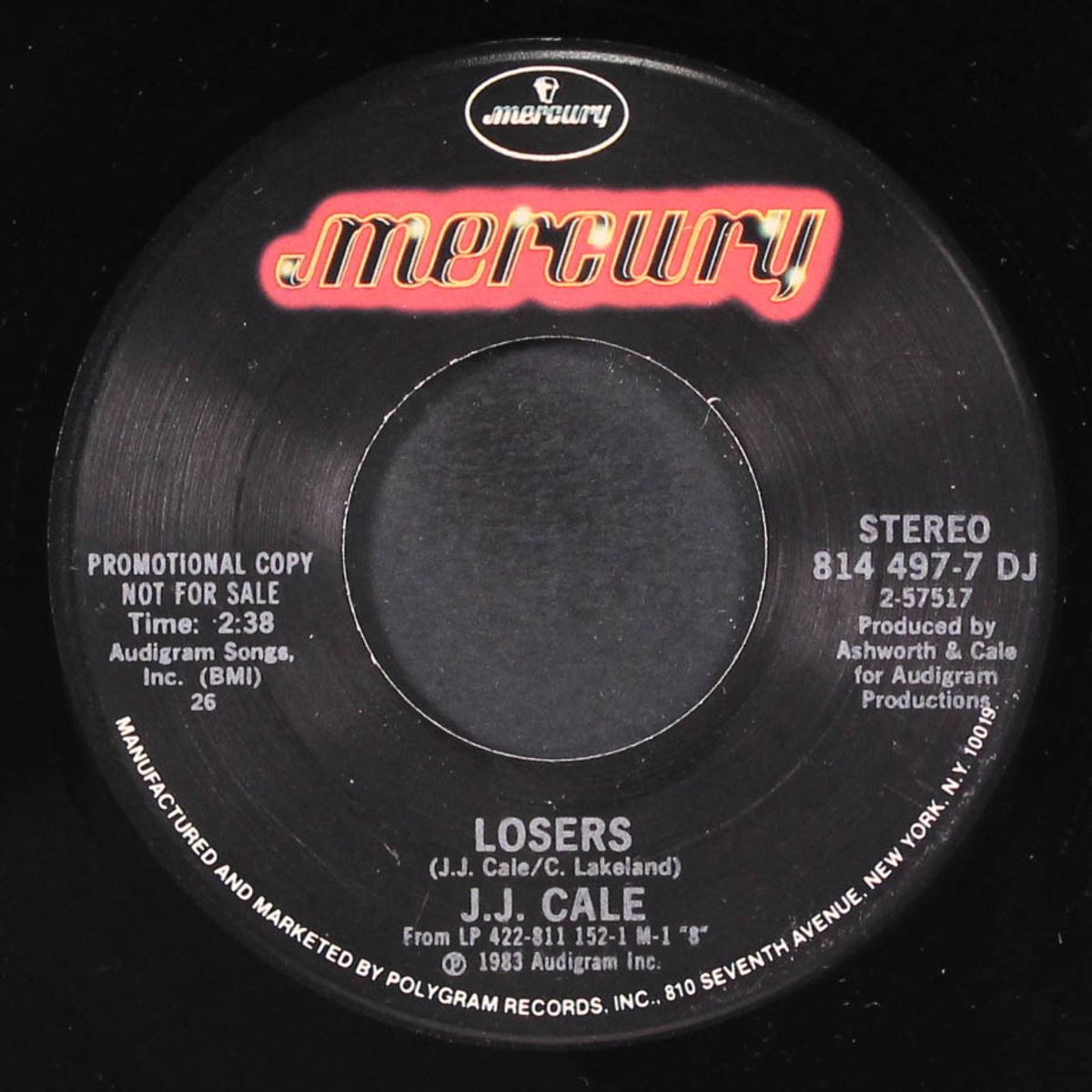 losers / same by J.J. CALE