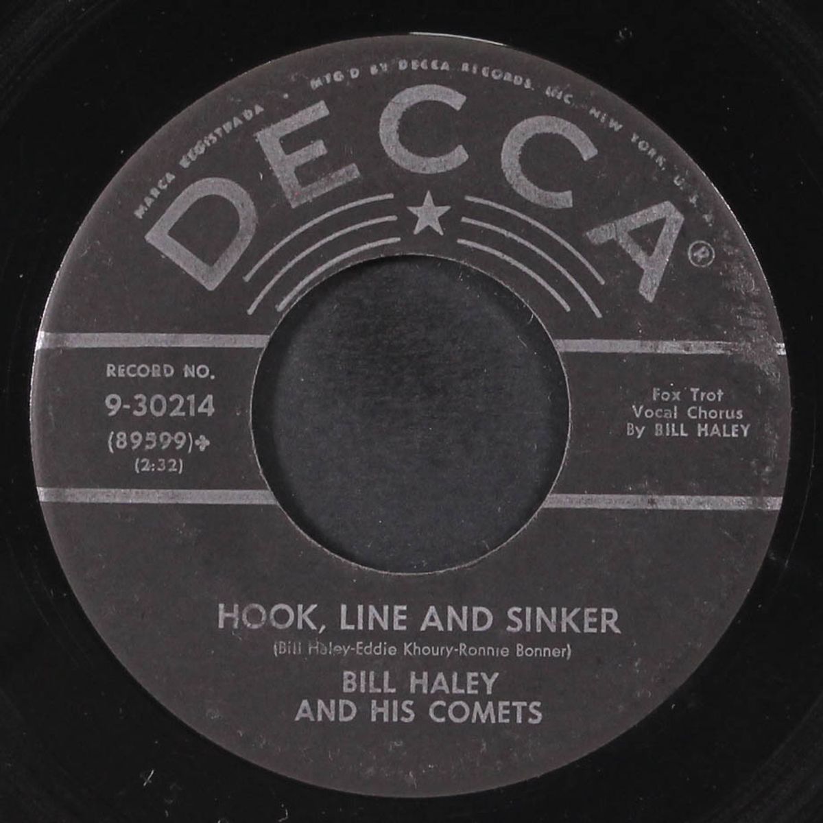 forty cups of coffee / hook, line and sinker by BILL HALEY