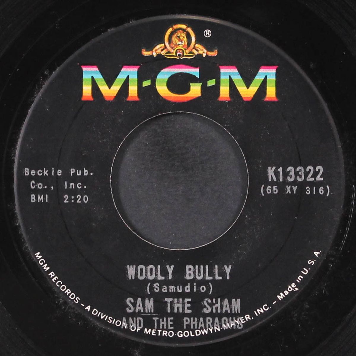 wooly bully / ain't gonna move by SAM THE SHAM & PHARAOHS