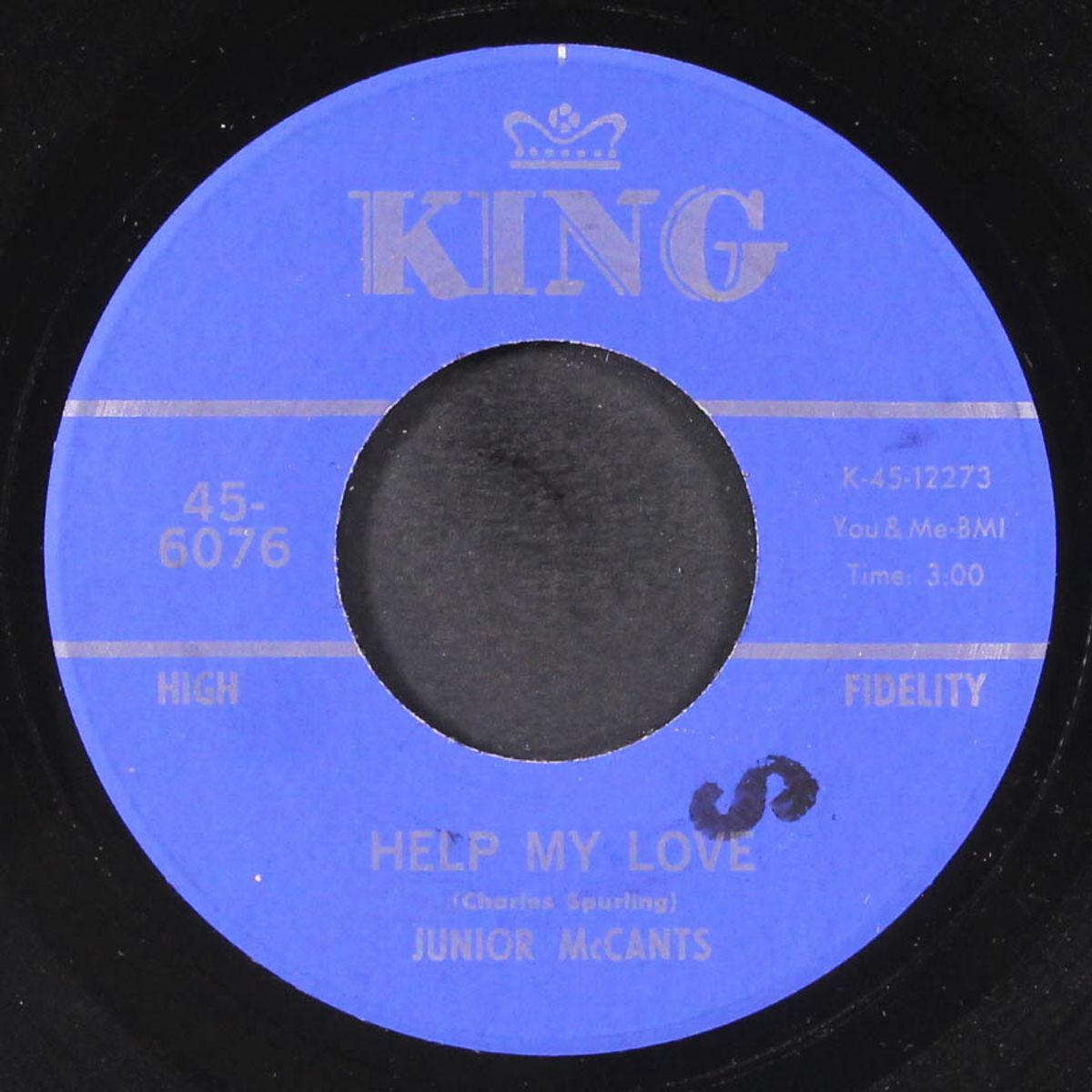 the boy needs a girl / help my love by JUNIOR MCCANTS