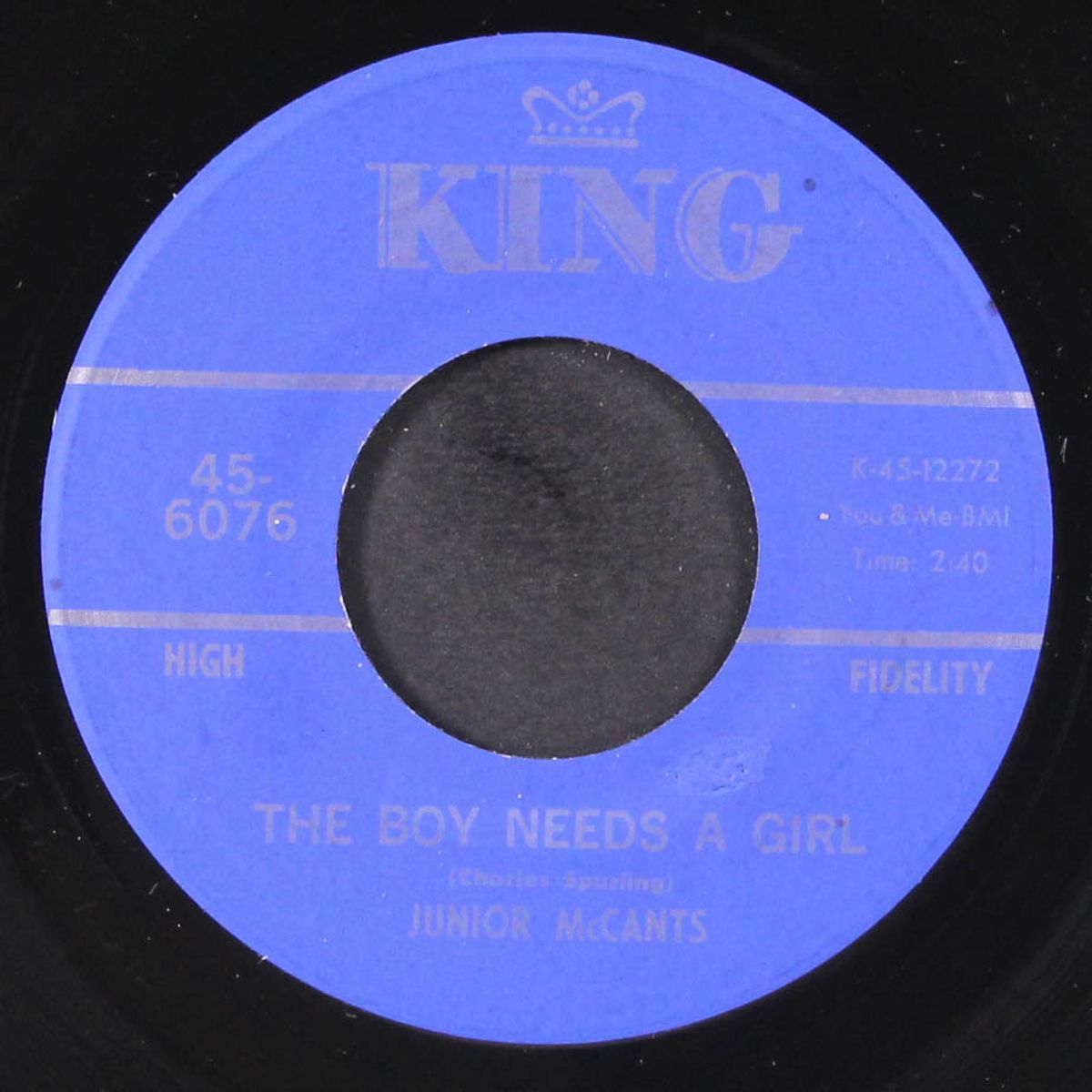 the boy needs a girl / help my love by JUNIOR MCCANTS