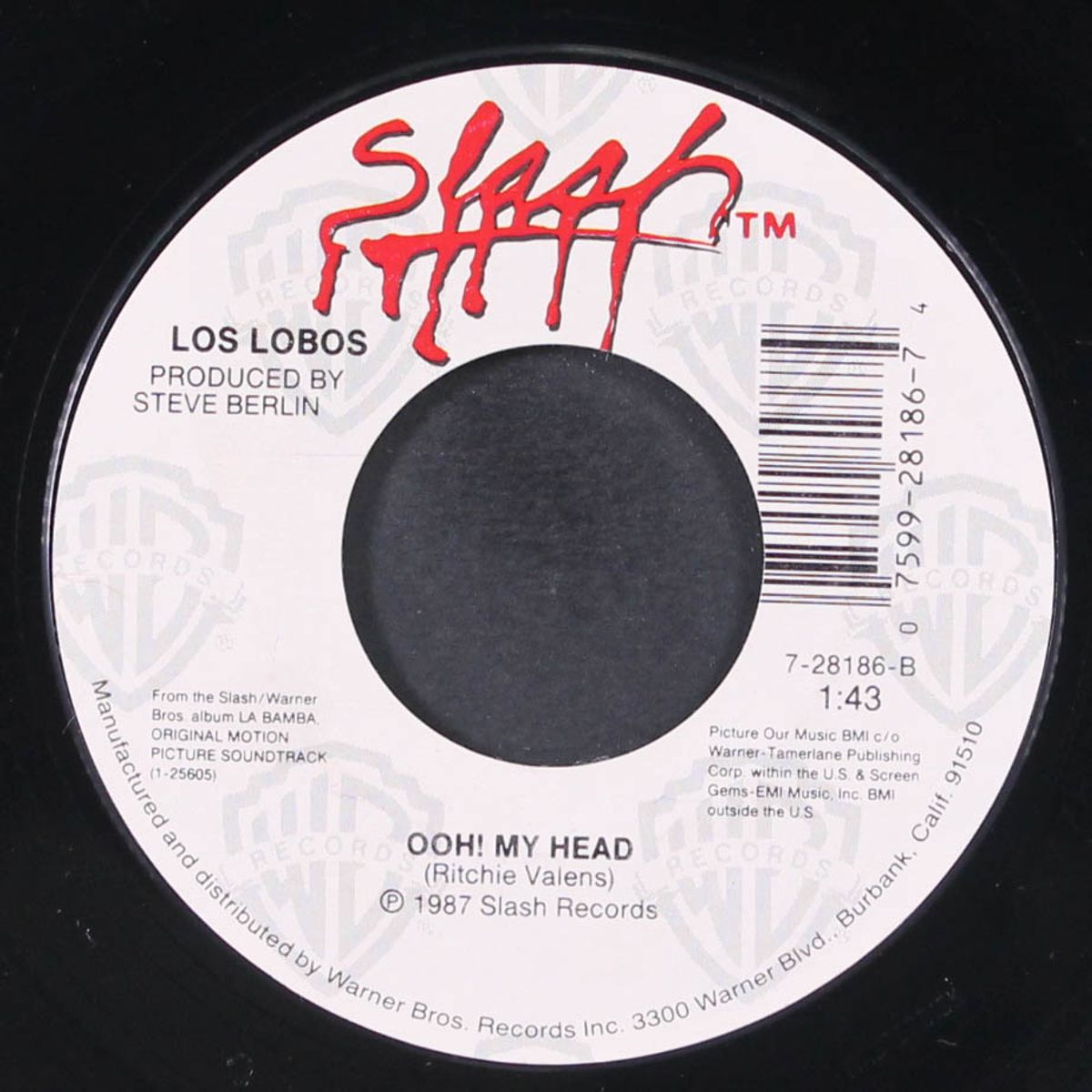 come on, let's go / ooh! my head by LOS LOBOS