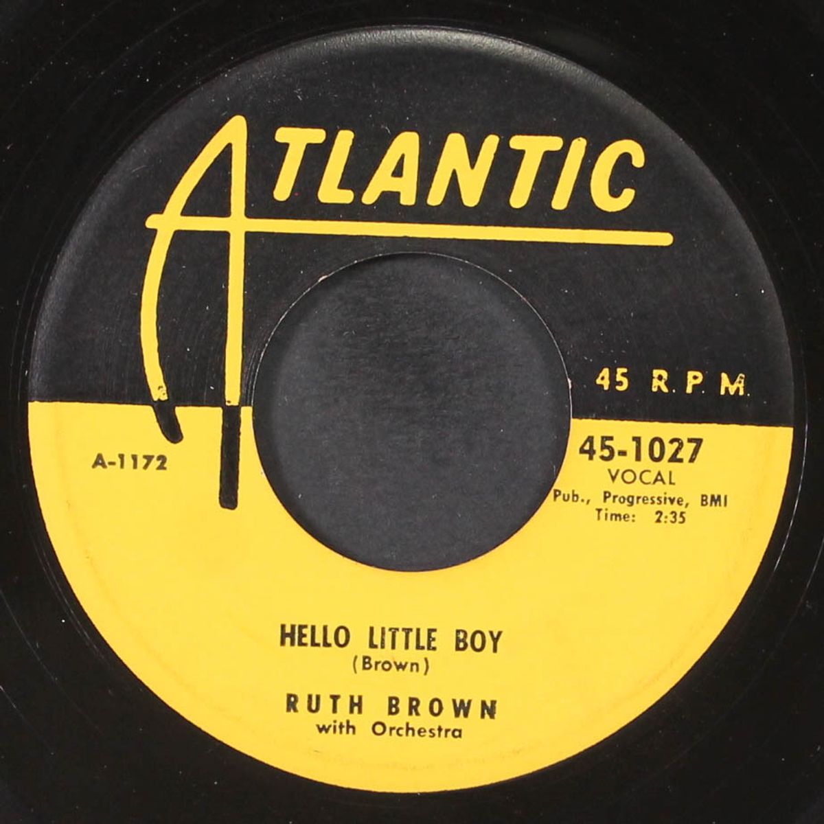 if i had any sense / hello little boy by RUTH BROWN
