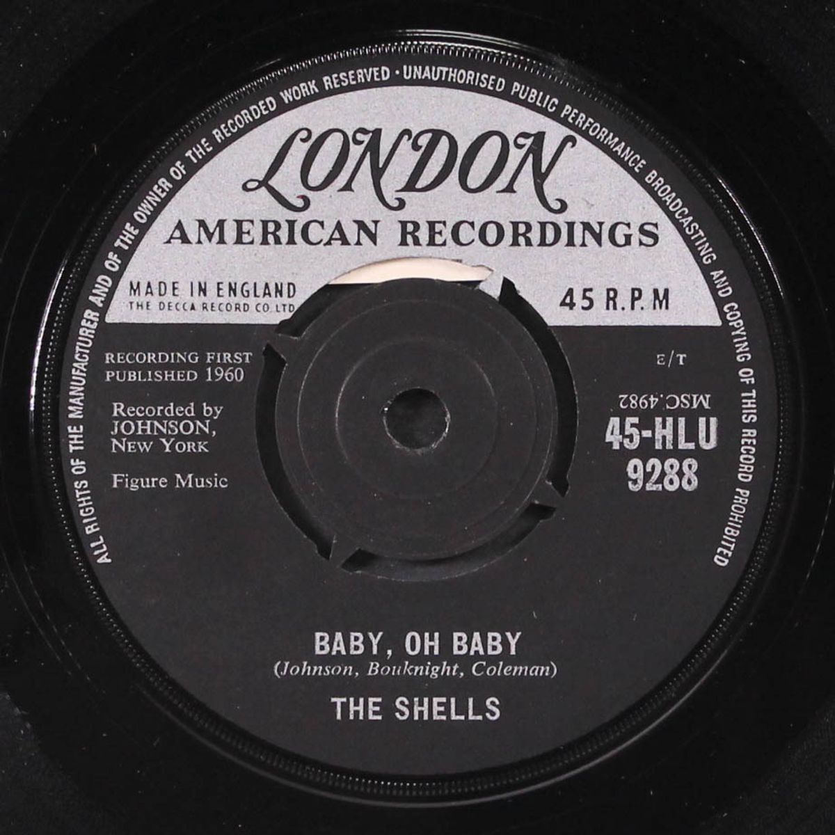 angel eyes / baby, oh baby by SHELLS