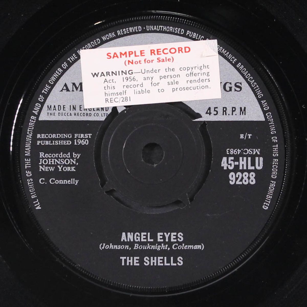 angel eyes / baby, oh baby by SHELLS