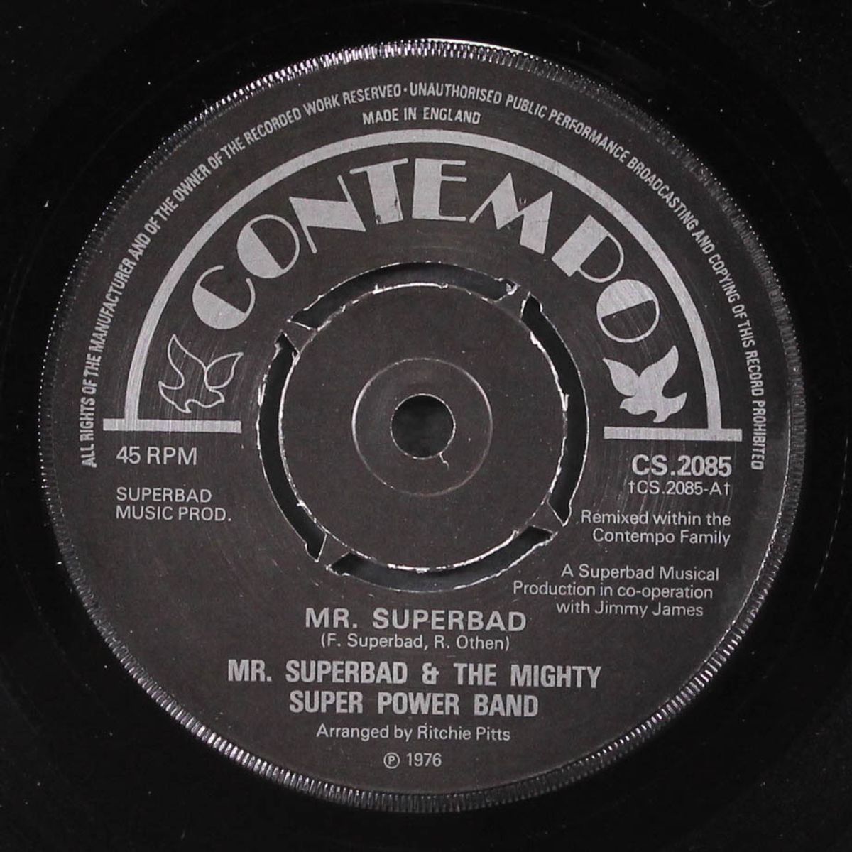 mr. superbad's theme / instrumental by MR. SUPERBAD & MIGHTY SUPER POWER BAND