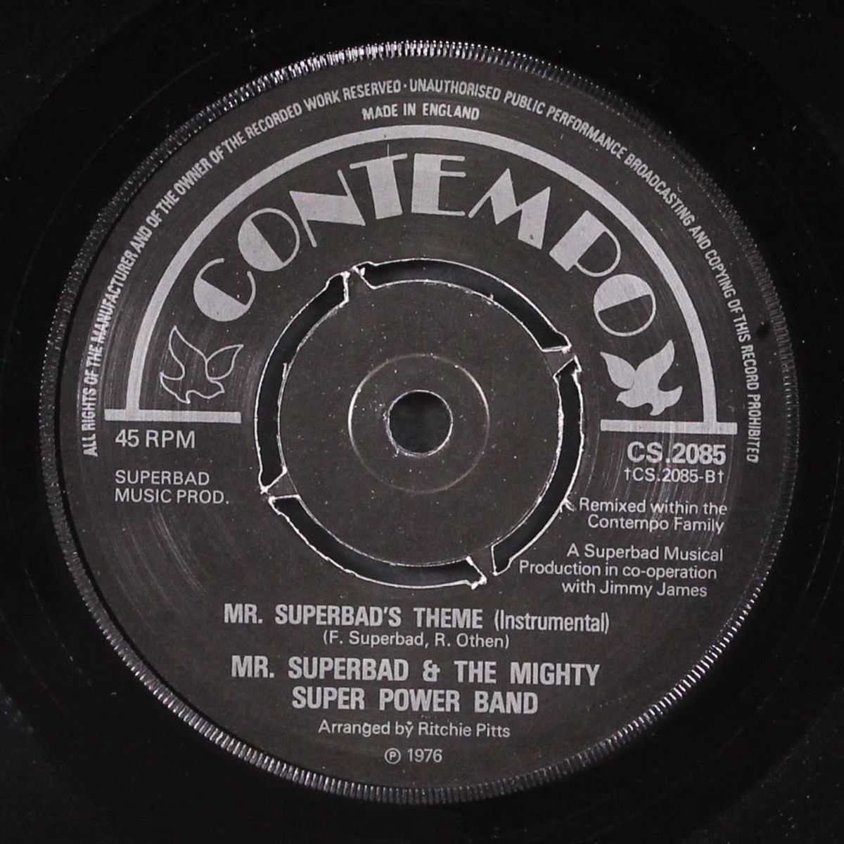 mr. superbad's theme / instrumental by MR. SUPERBAD & MIGHTY SUPER POWER BAND