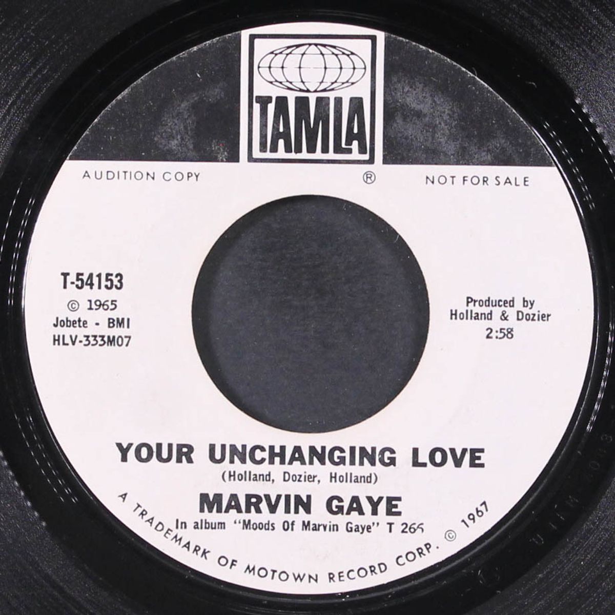 your unchanging love / same by MARVIN GAYE