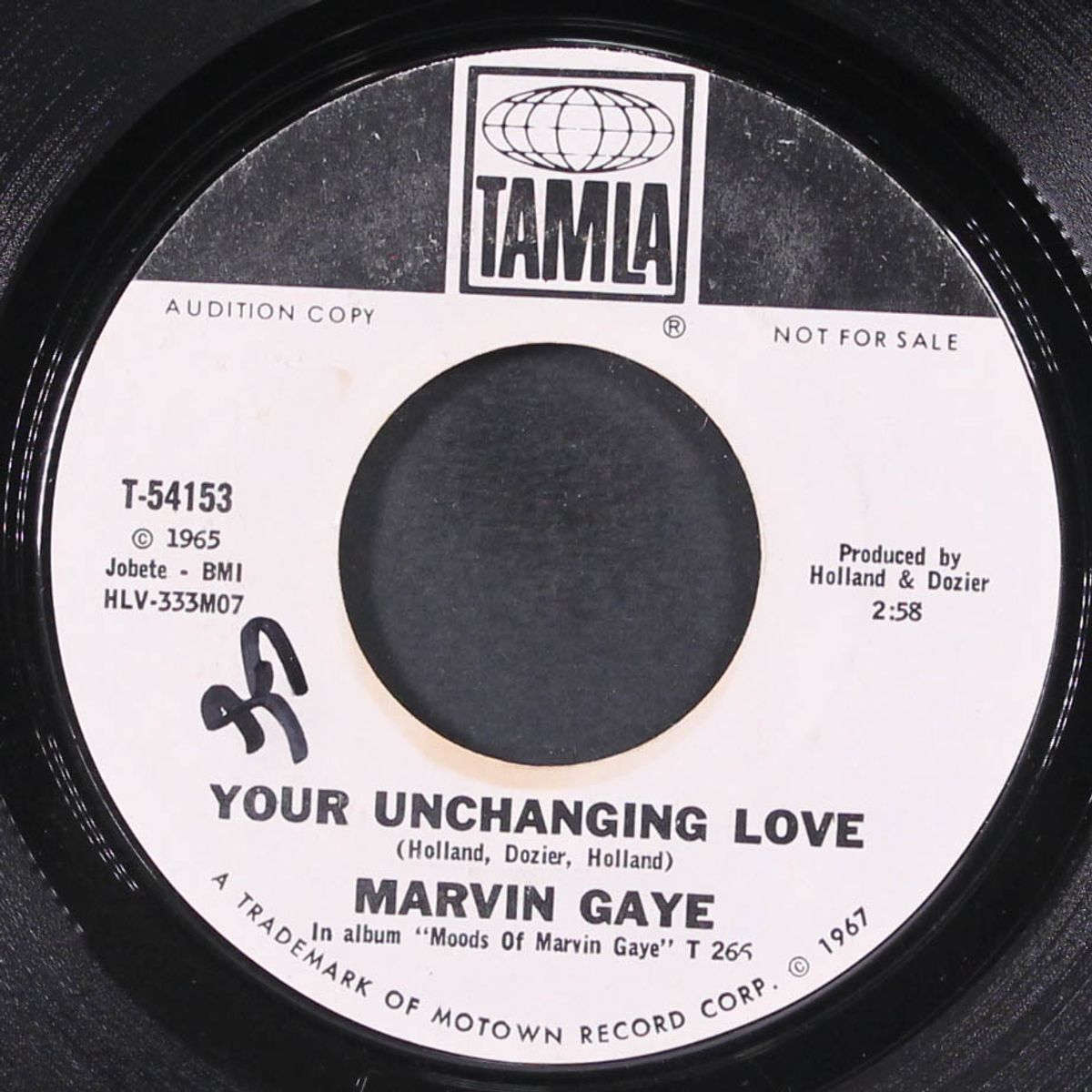 your unchanging love / same by MARVIN GAYE