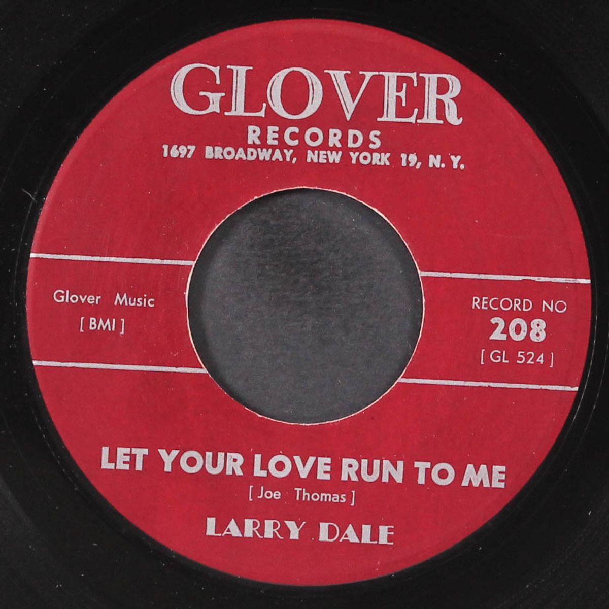 let your love run to me / let the doorbell ring by LARRY DALE
