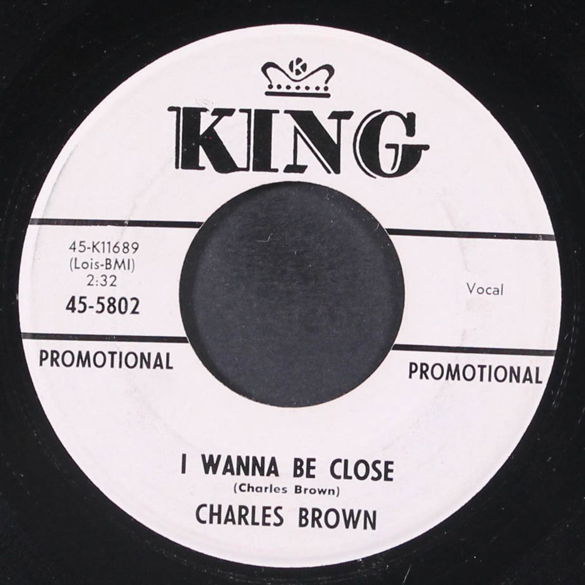 if you don't believe i'm crying by CHARLES BROWN