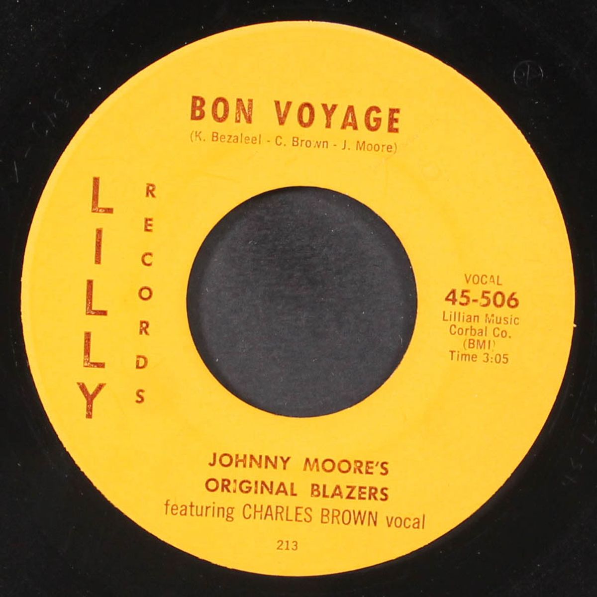 bye and bye / bon voyage by JOHNNY MOORE'S ORIGINAL BLAZERS