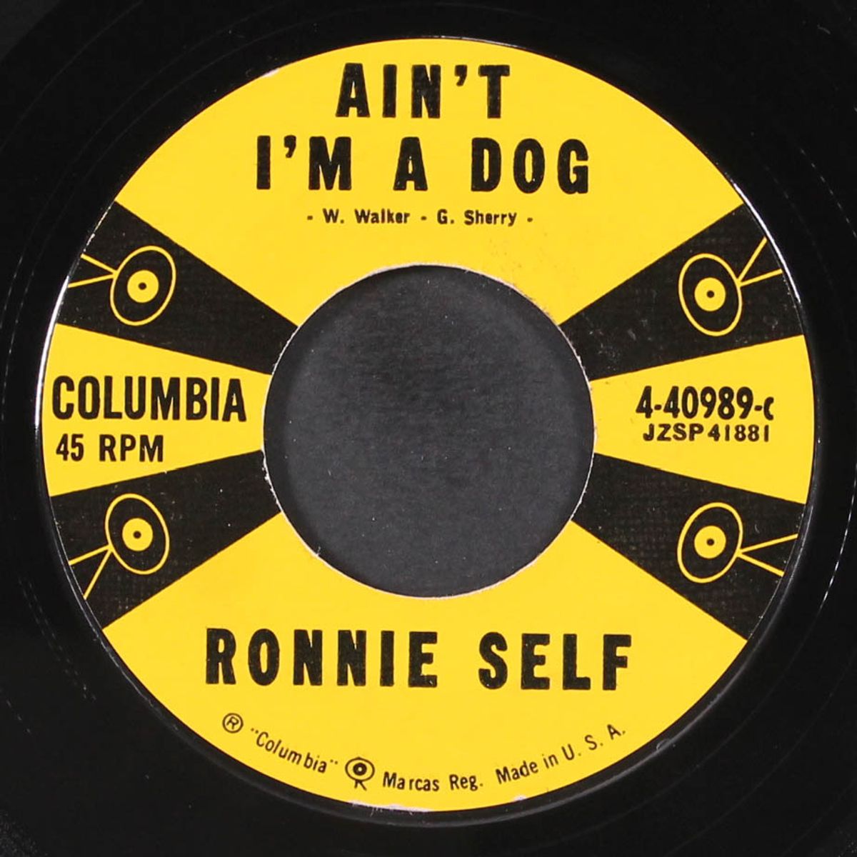 ain't i'm a dog / rocky road blues by RONNIE SELF