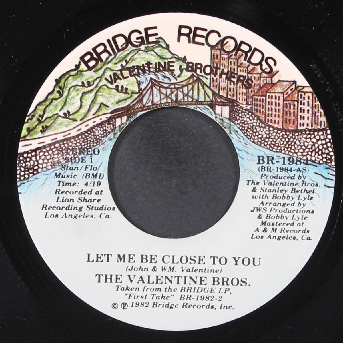 let me be close to you / just another love song by VALENTINE BROTHERS
