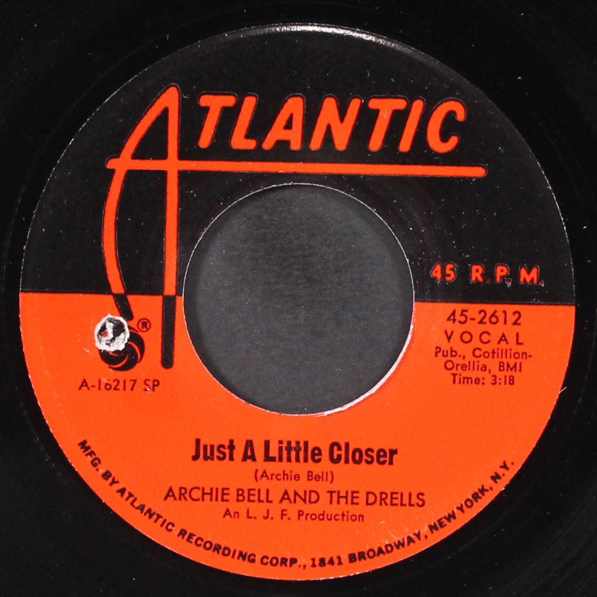 i love my baby / just a little closer by ARCHIE BELL & DRELLS
