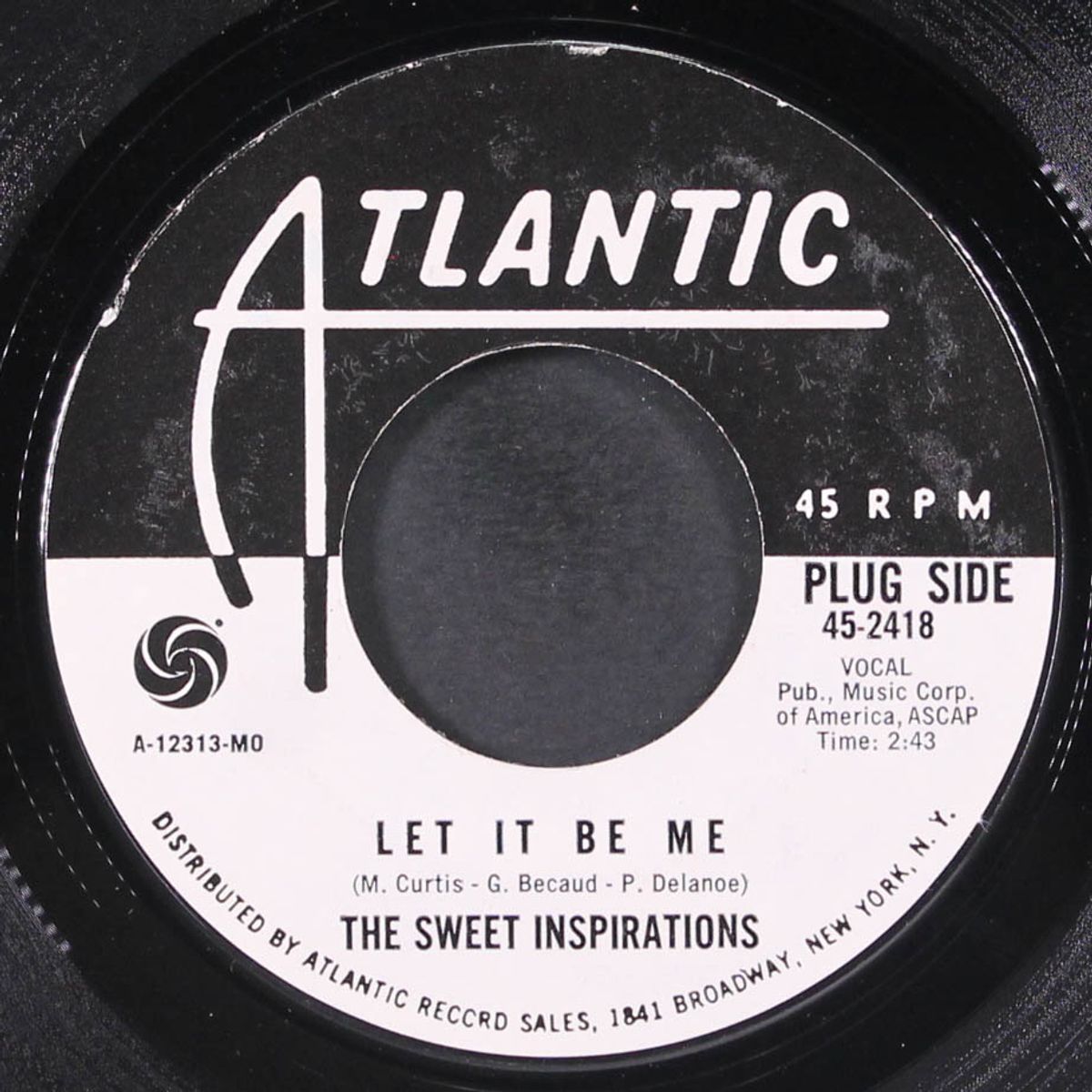 let it be me / when something is wrong with my baby by SWEET INSPIRATIONS