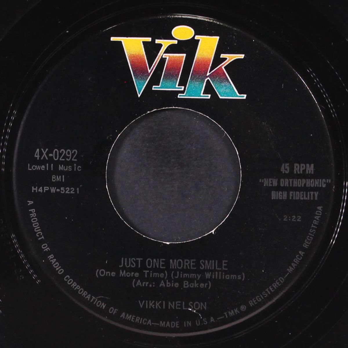 just one more smile by VIKKI NELSON