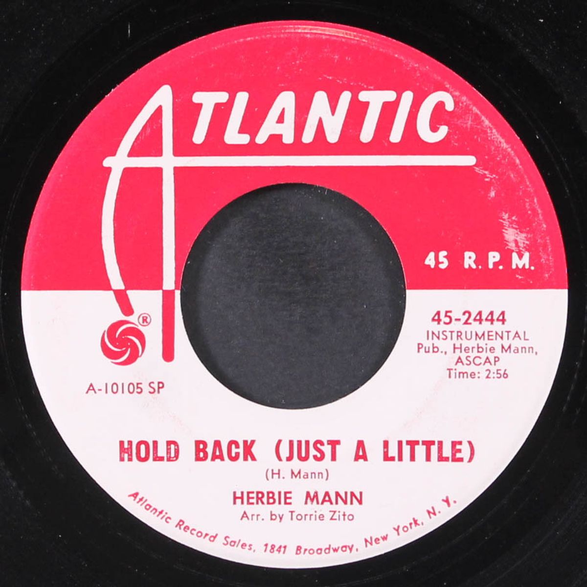 to sir, with love / hold back by HERBIE MANN