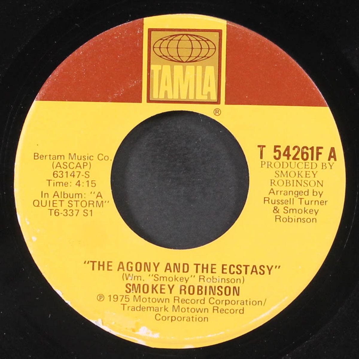 the agony and the ecstasy / the wedding song by SMOKEY ROBINSON