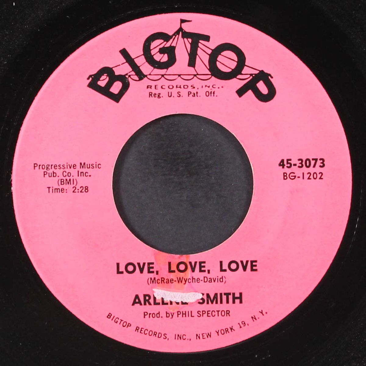 he knows i love him too much / love, love, love by ARLENE SMITH