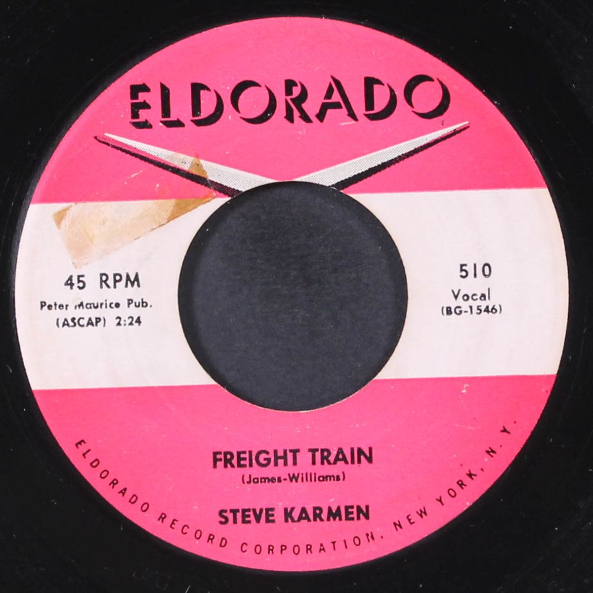 mama look-a boo boo / freight train by STEVE KARMEN