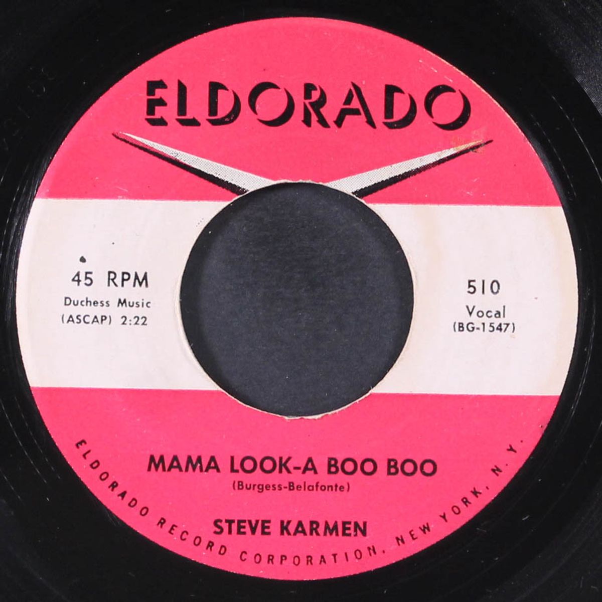 mama look-a boo boo / freight train by STEVE KARMEN