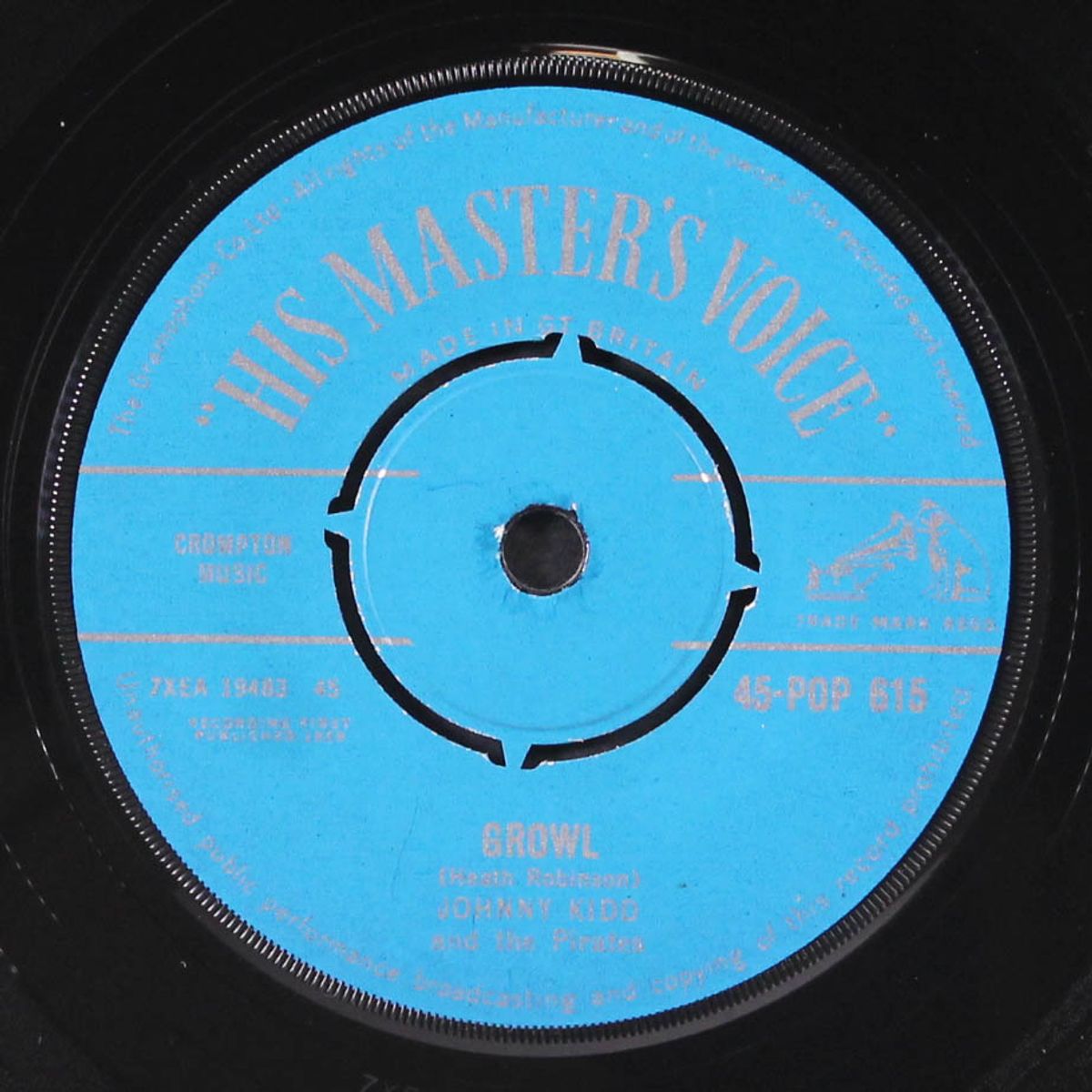 please don't touch / growl by JOHNNY KIDD & PIRATES