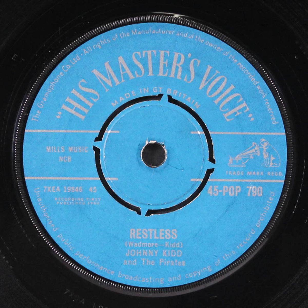 restless / magic of love by JOHNNY KIDD & PIRATES