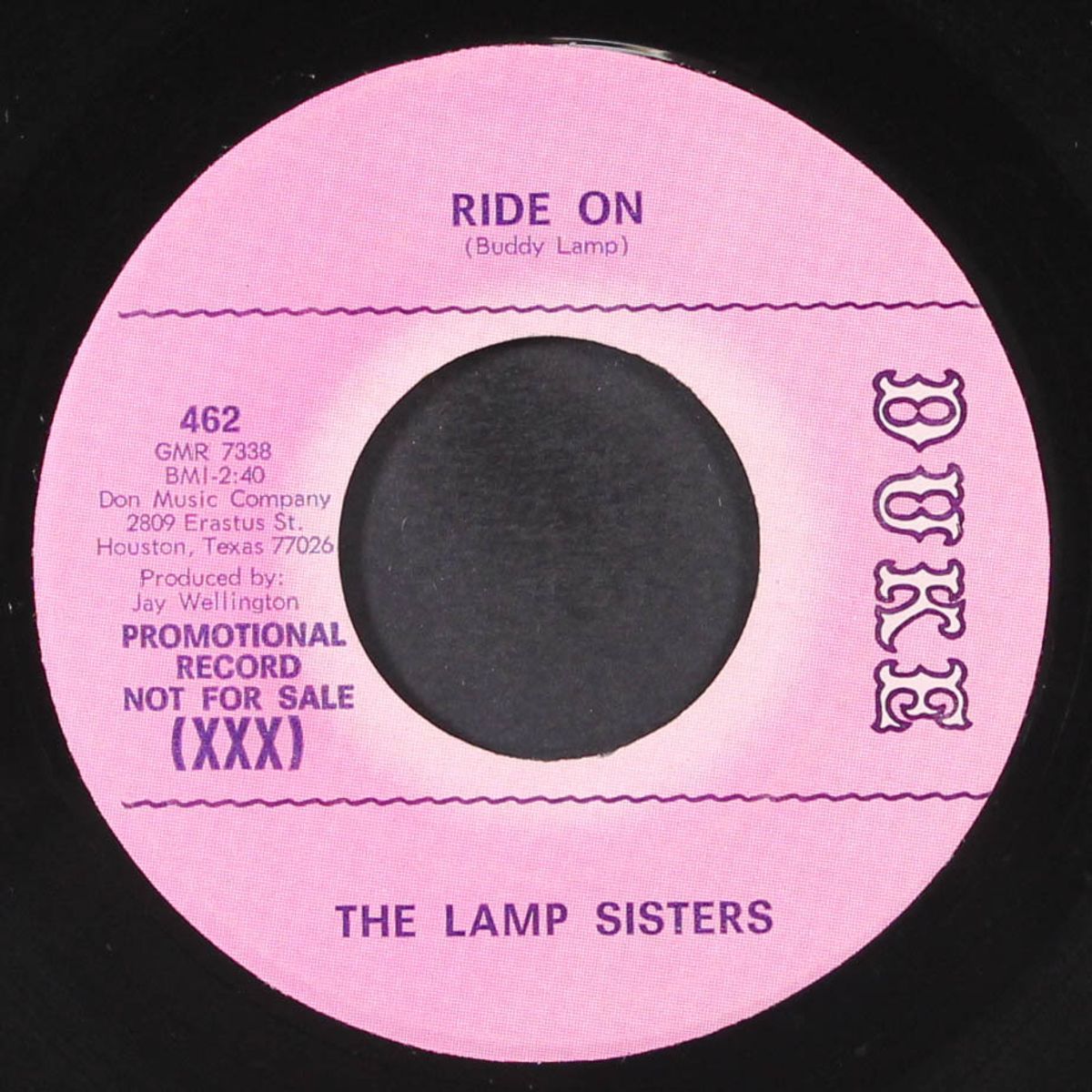 ride on / the way i love this man by LAMP SISTERS