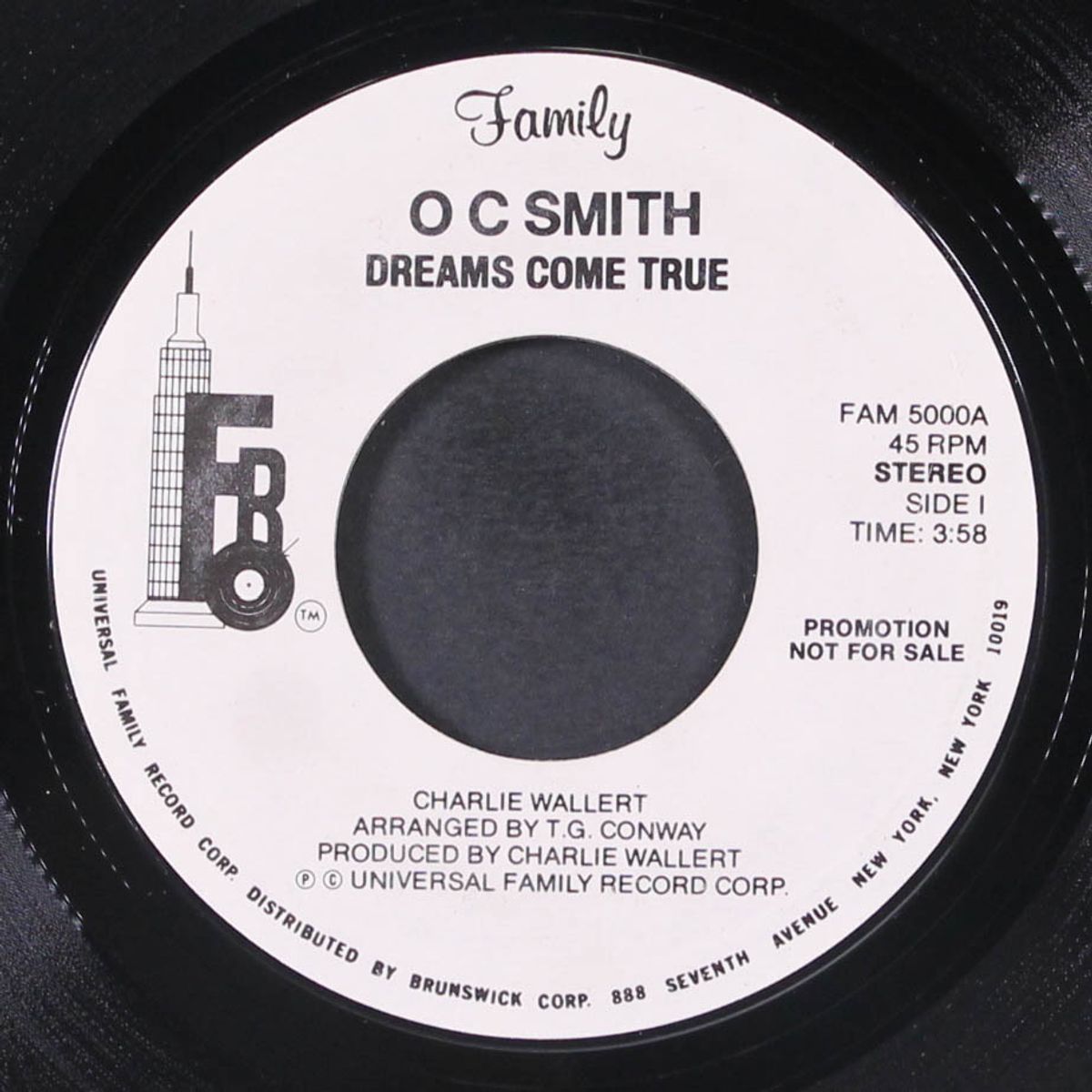nothing but the best / dreams come true by O.C. SMITH