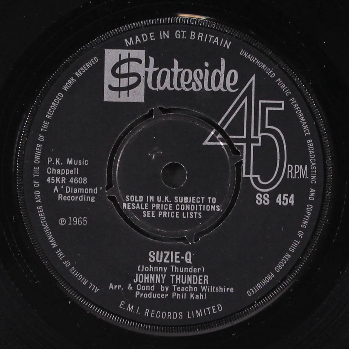 dear john i'm going to leave you / suzie-q by JOHNNY THUNDER