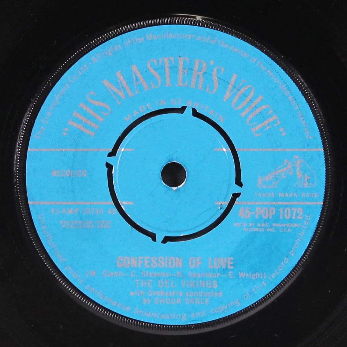 confession of love / kilimanjaro by DEL VIKINGS