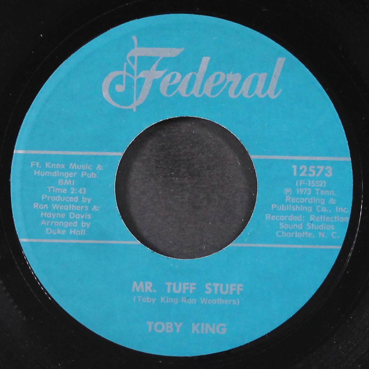 mr. tuff stuff / for the good times by TOBY KING
