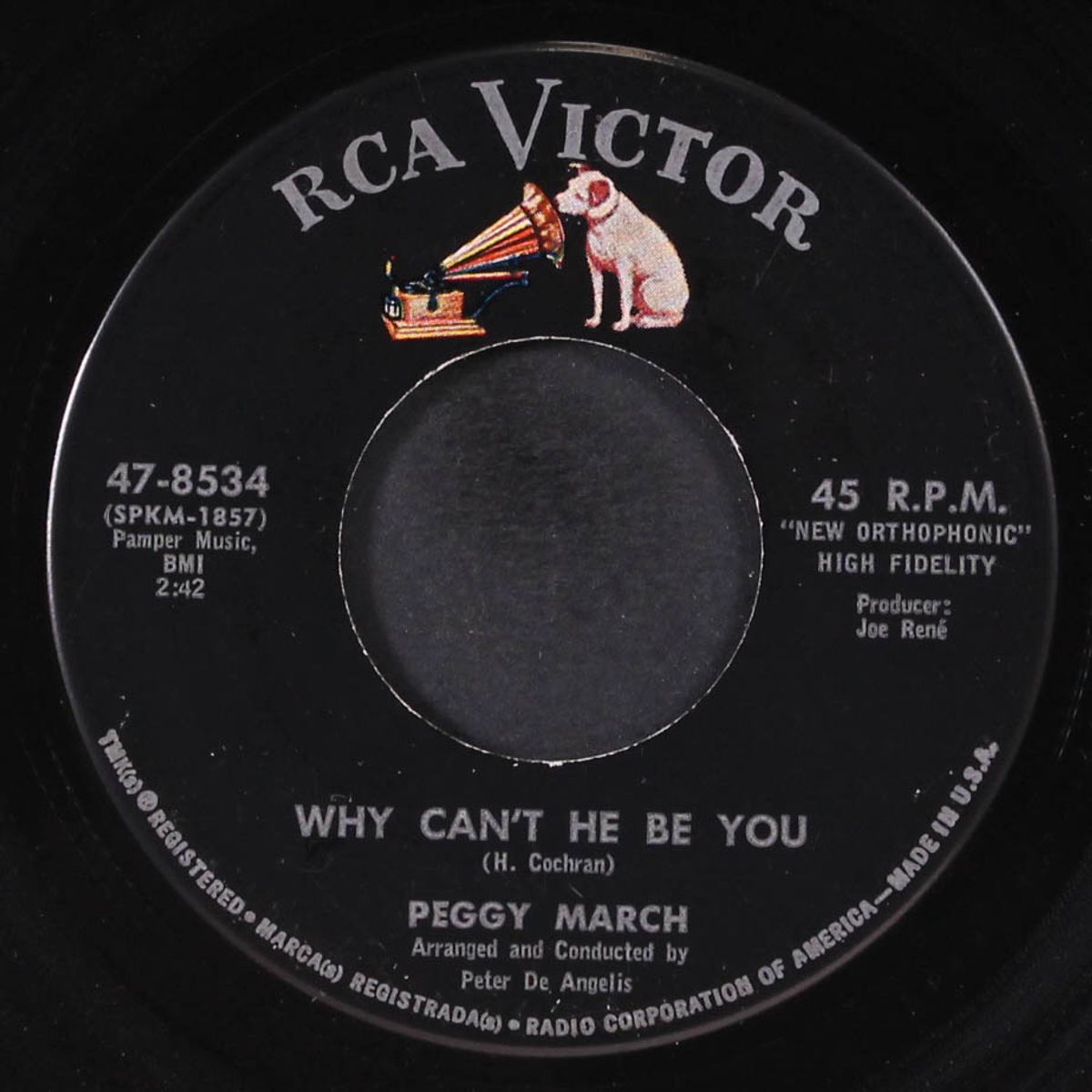 losin' my touch / why can't he be you by PEGGY MARCH