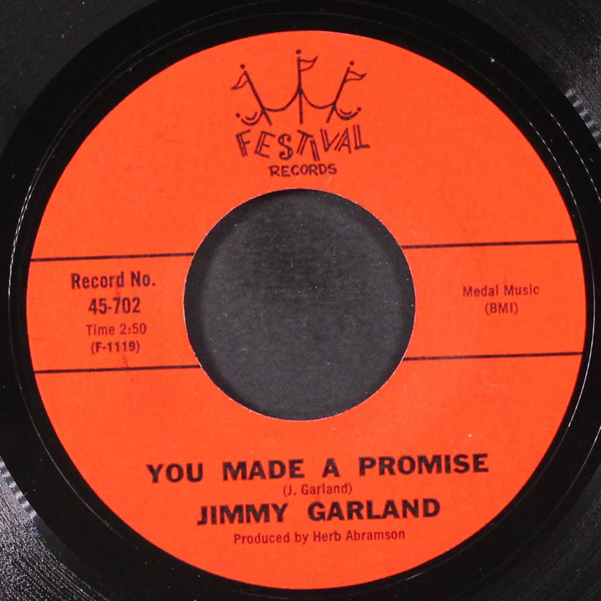 you made a promise / baby, one more time by JIMMY GARLAND