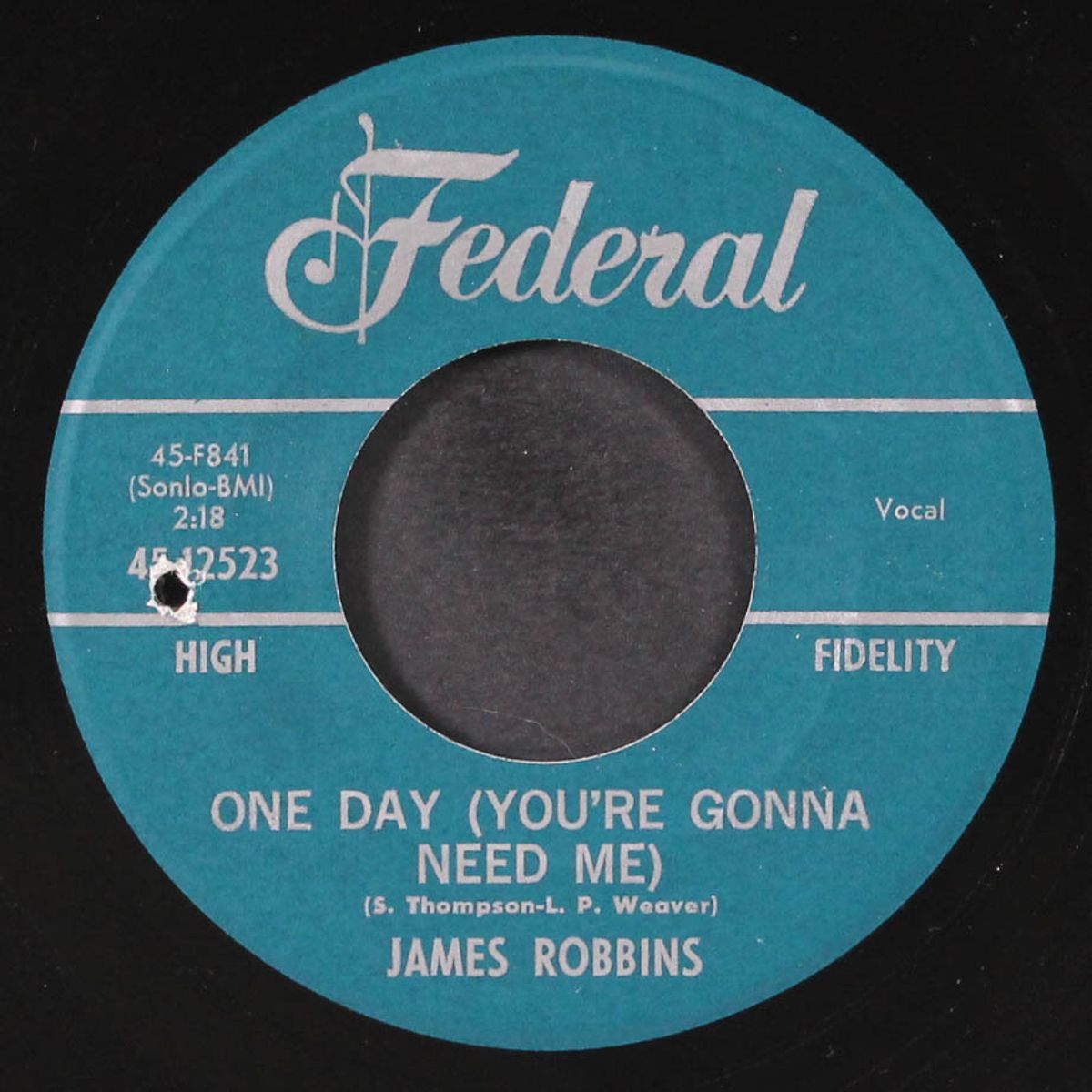 he made them / one day (you're gonna need me) by JAMES ROBBINS