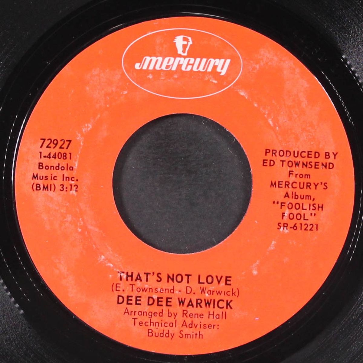 that's not love / it's not fair by DEE DEE WARWICK