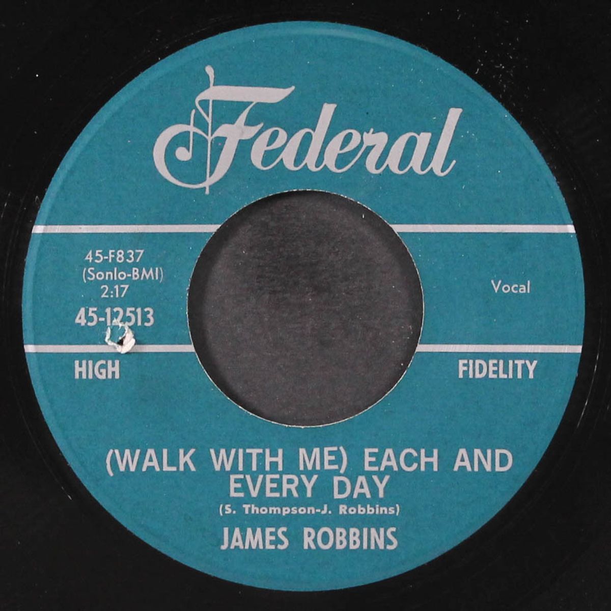 (you'll have to) cry sometimes / (walk with me) each and every day by JAMES ROBBINS